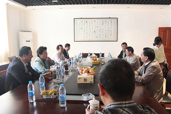 馬鞍山市政協主席李群來中德機床視察 馬鞍山市政協主席李群來中德機床視察